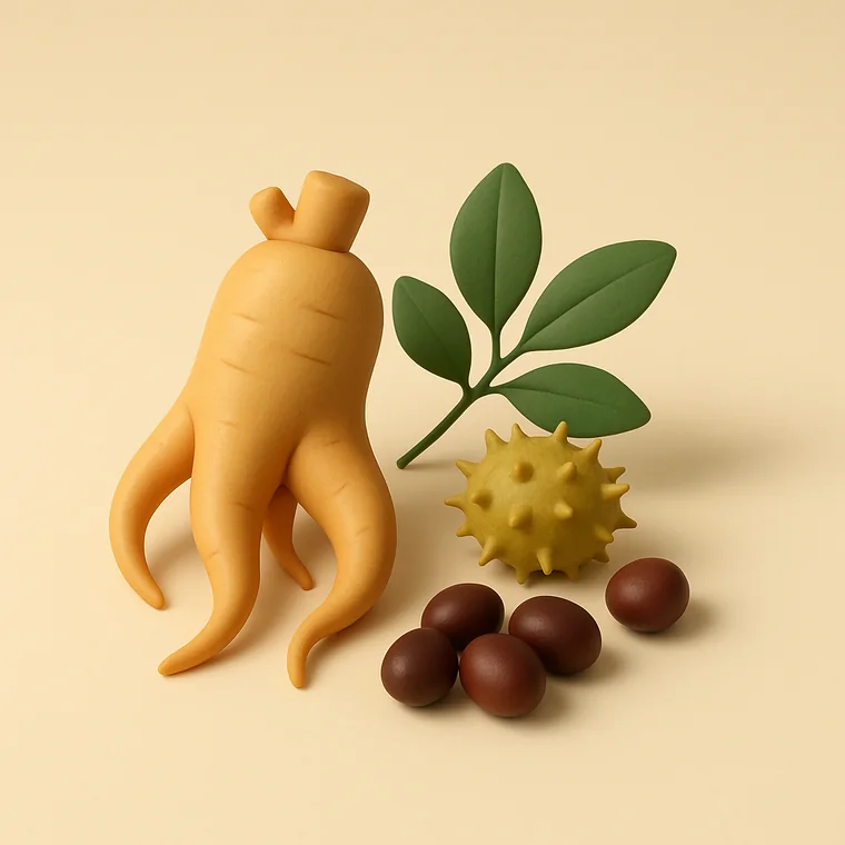Ginseng, guaraná, tribulus terrestris y eleuterococo, los activos vegetales de Zentor